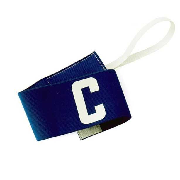 Brassard capitaine bleu - 7 cm