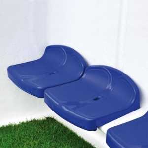 Banc de touche standard monobloc - 2,50 m