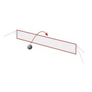 Filet tennis-ballon Football - 6 m