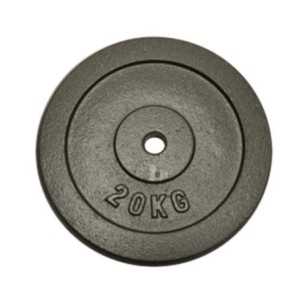 Poids disque en fonte 20 kg