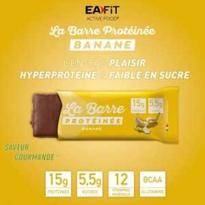 Barre Protéinée EaFit - Banane - 28 gr