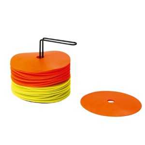 Marker discs - 15 cm - Orange & yellow