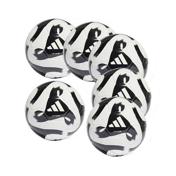 Lot 20 ballons T5 Adidas Tiro, blanc