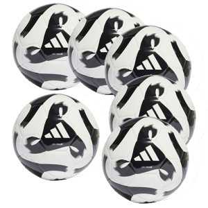 Lot 20 ballons T5 Adidas Tiro, blanc