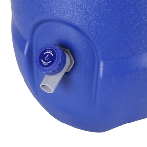 Distributeur isotherme à roulettes - 20 Litres - Bleu