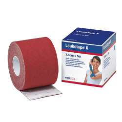 Bande Leukotape K - Rouge