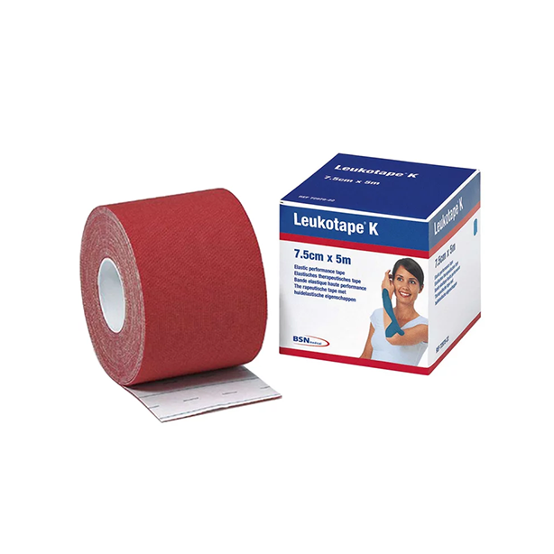 Bande Leukotape K - Rouge