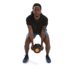 Medicine ball with handle 4 kg