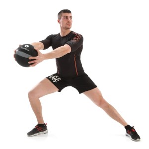 Medicine ball 2kg, orange