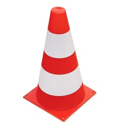 Striped reflective cone -...