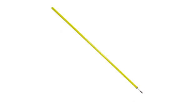 Piquet pro. jaune fluo 170 cm - diam. 32 mm