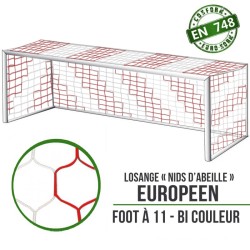 Bi-color diamond foot nets:...