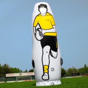 Mannequin gonflable Rugby