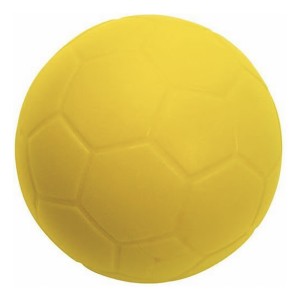 Foam ball 15 cm - high density - yellow