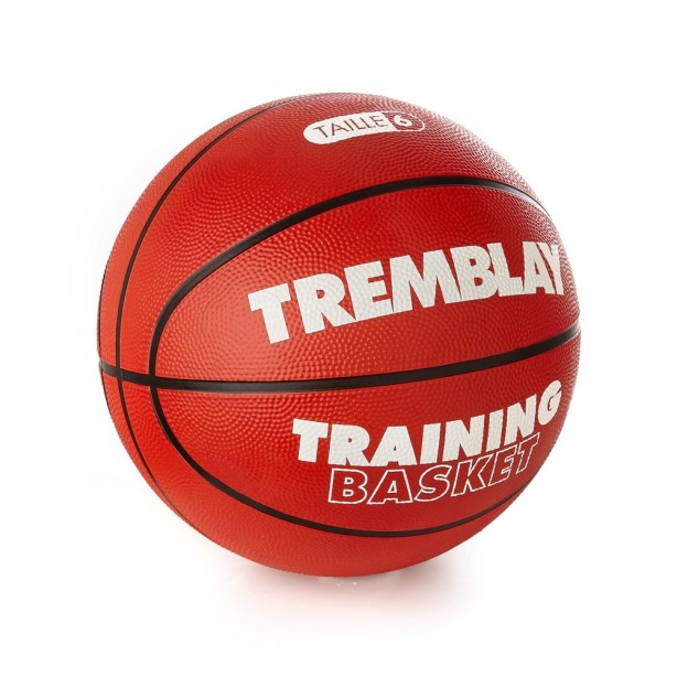 Ballon training basketball caoutchouc - taille 6