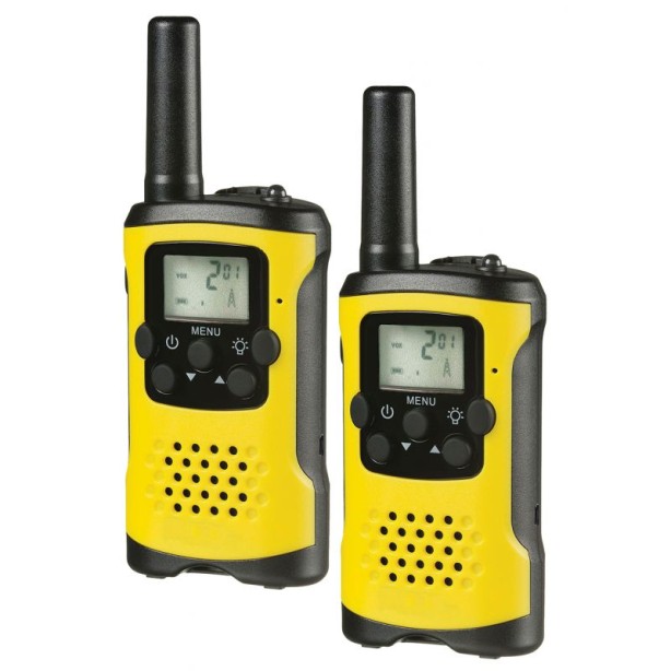 Pair of leisure walkie-talkies - 6 km range