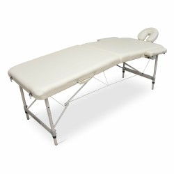 Folding massage table - Beige