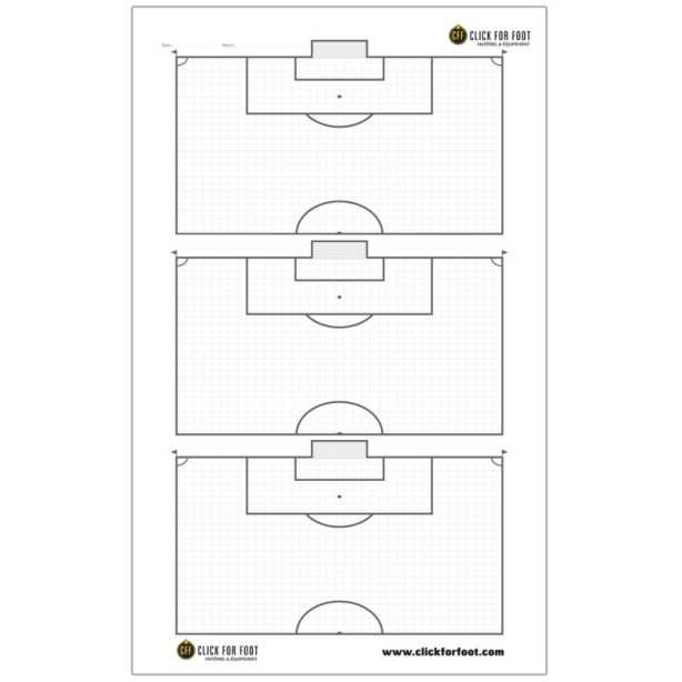 Rouleau 25 feuilles - Affiche 3 demi-terrains