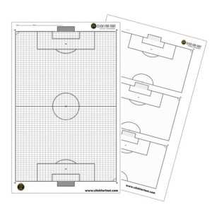 PACK - affiches terrain entier et demi terrain