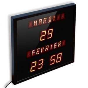 Horloge & Calendrier digitale à diodes