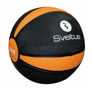 Médecine ball 2kg, Orange