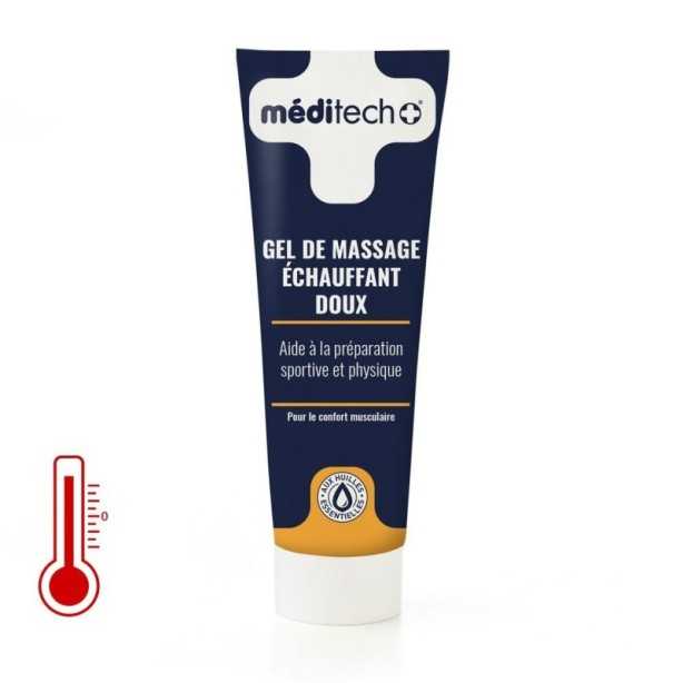 Gel de massage échauffant doux