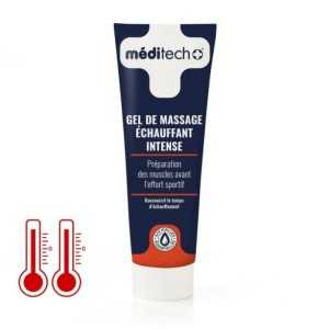 Gel de massage échauffant intense