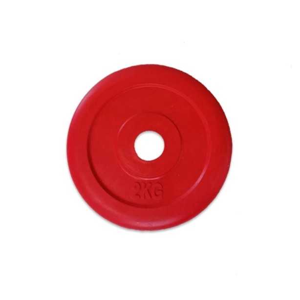 Disque de musculation Ø28 mm - 2kg